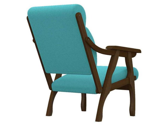 Кресло Вега 10 бирюзового цвета - лучшие Интерьерные кресла в INMYROOM