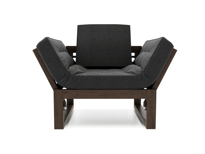 Кресло-трансформер из рогожки Балтик цвета графит - купить Интерьерные кресла по цене 24990.0