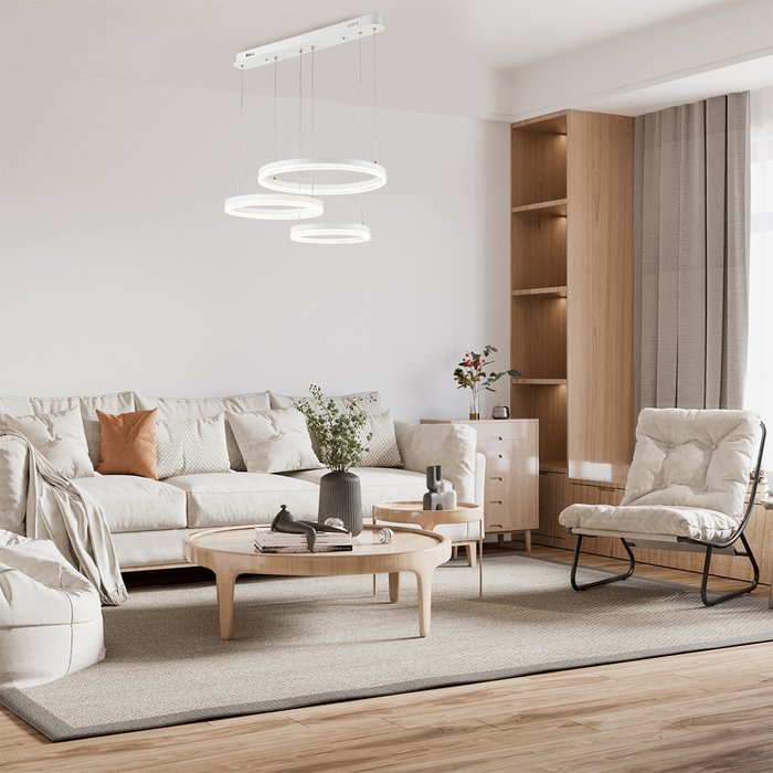 Подвесная люстра Celestia 10223/3LED (акрил, цвет прозрачный) - купить Подвесные люстры по цене 18000.0 Подвесная люстра Celestia 10223/3LED (акрил, цвет прозрачный) - купить Подвесные люстры по цене 18000.0