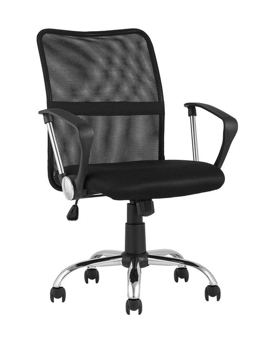 Кресло офисное Top Chairs Junior черного цвета