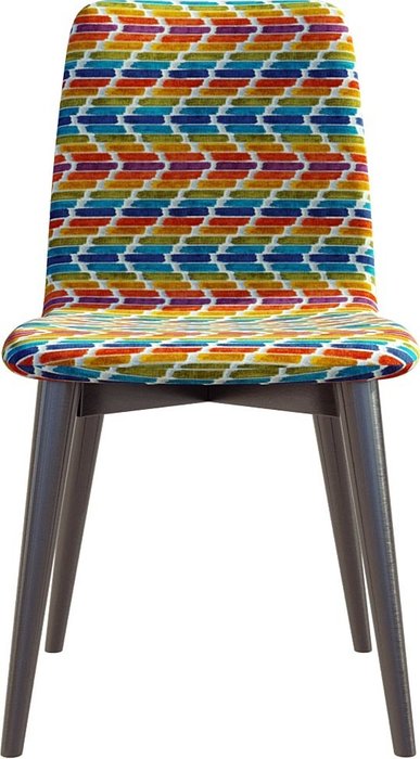 Кухонный стул Архитектор в ткани Tuscan с ножками цвета венге - лучшие Обеденные стулья в INMYROOM