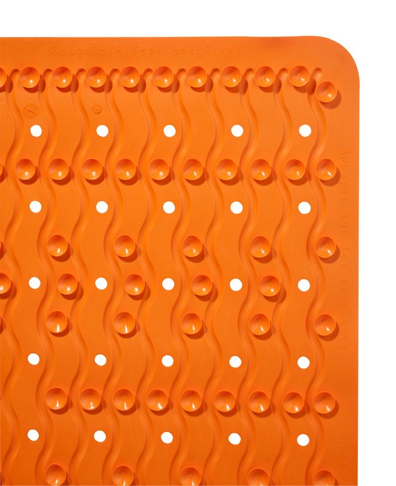Коврик противоскользящий Playa 54х54 оранжевого цвета - лучшие Коврики для ванной в INMYROOM
