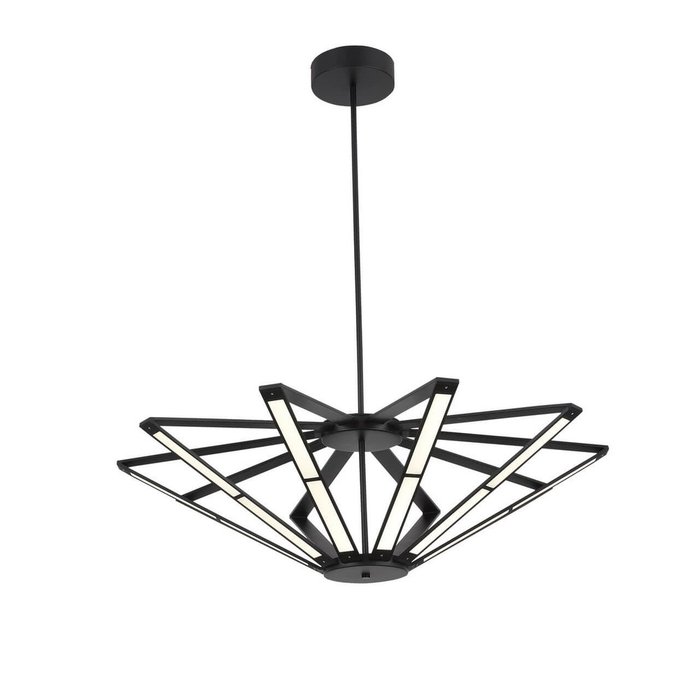 Подвесной светодиодный светильник Pialeto черного цвета