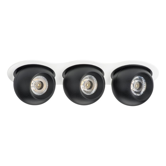 Светильник INTERO LED 9W*3 850LM*3 24G БЕЛЫЙ/ЧЕРНЫЙ 3000K (217636+217072+217072+217072) Светильник INTERO LED 9W*3 850LM*3 24G БЕЛЫЙ/ЧЕРНЫЙ 3000K (217636+217072+217072+217072)