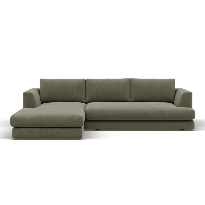 Угловой модульный диван Cross серого цвета - купить Угловые диваны по цене 285500.0