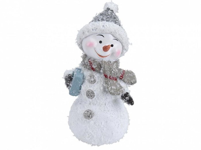 Статуэтка Snowman Снеговик из полистоуна