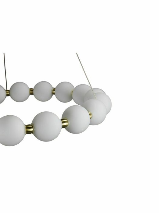 Люстра подвесная Kranz М белого цвета - купить Подвесные люстры по цене 36500.0