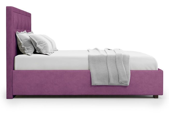 Кровать Komo 140х200 фиолетового цвета - лучшие Кровати для спальни в INMYROOM