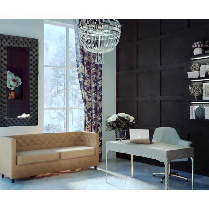 Диван-кровать Мессино серого цвета - купить Прямые диваны по цене 76460.0