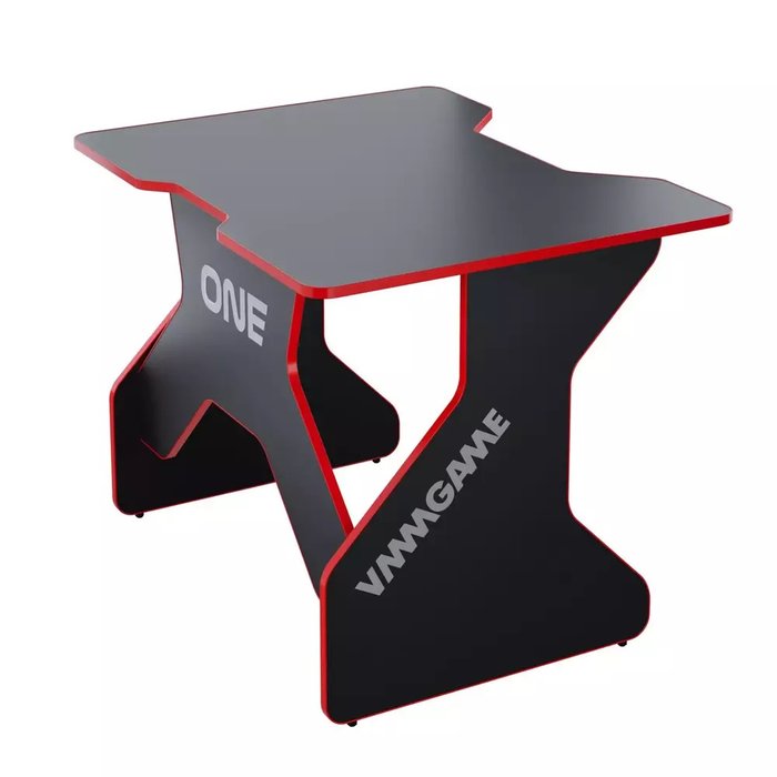 Игровой компьютерный стол One черно-красного цвета - купить Письменные столы по цене 7490.0