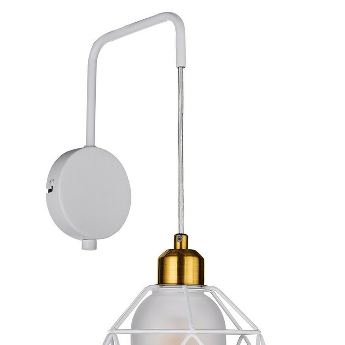 Настенный светильник Stratagema белого цвета - купить Бра и настенные светильники по цене 6870.0