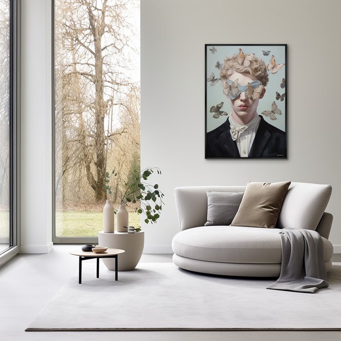 Репродукция картины Vibe collection, Ветреный юноша, 2024г. - лучшие Картины в INMYROOM