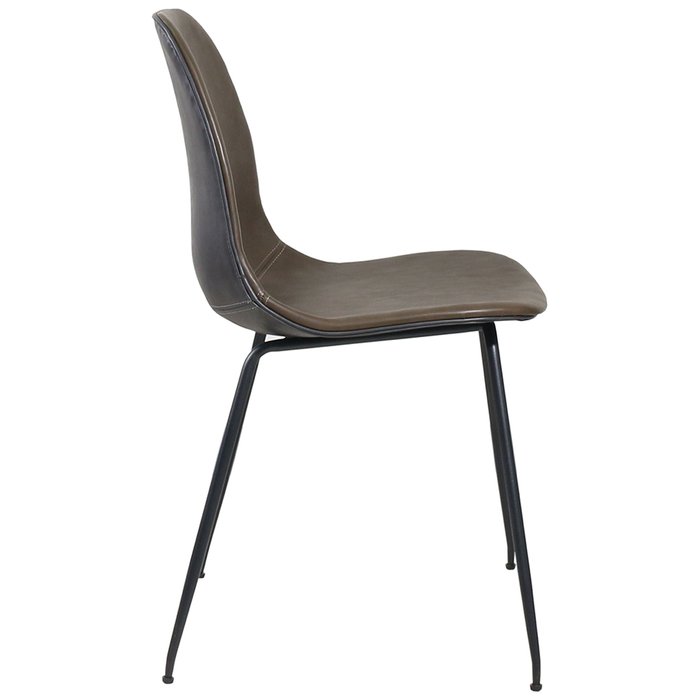 Стул City коричнево-серого цвета - лучшие Обеденные стулья в INMYROOM