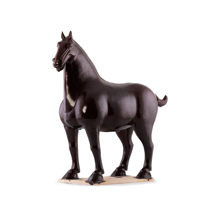 Статуэтка конь Gezellig темно-коричневого цвета 
