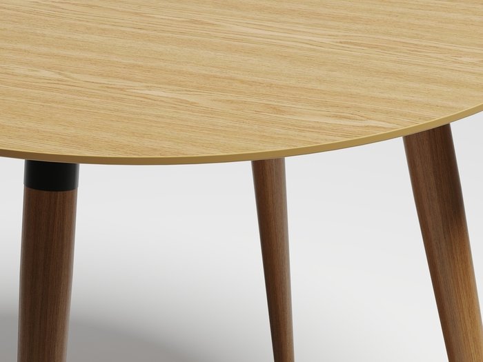 Обеденный стол Bruno M бежево-коричневого цвета - купить Обеденные столы по цене 38000.0