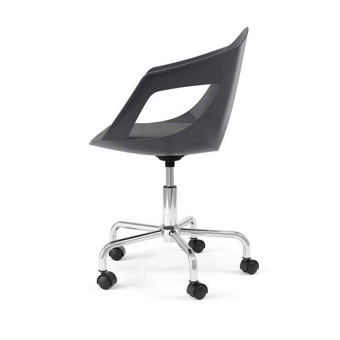 Стул Drop Mimi темно-серого цвета - купить Офисные кресла по цене 26125.0