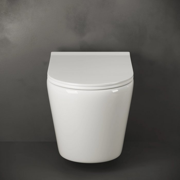 Унитаз подвесной Ceramica Nova Highlight Rimless безободковый - купить Чаши унитазов по цене 22078.0