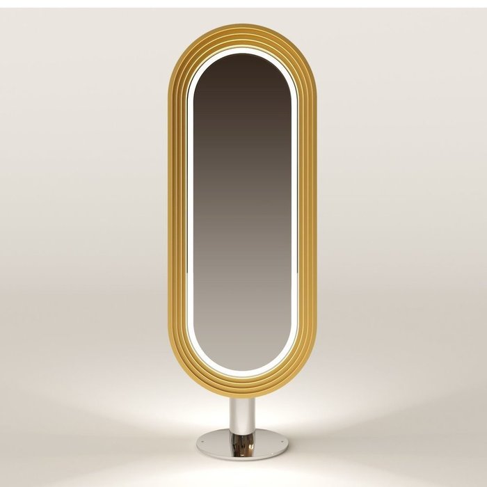 Овальное зеркало Scala ovale в декоративной раме