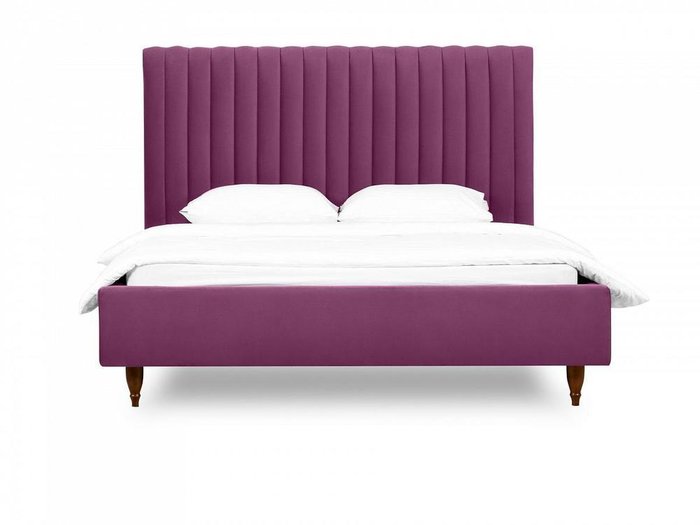 Кровать Dijon 160х200 пурпурного цвета - лучшие Кровати для спальни в INMYROOM
