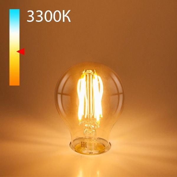 Филаментная светодиодная лампа А60 12W 3300K E27 BLE2710 Classic F