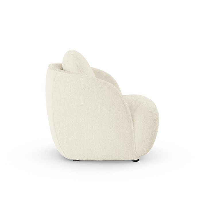 Кресло-шар из ткани букле Alpine бежевого цвета - лучшие Интерьерные кресла в INMYROOM