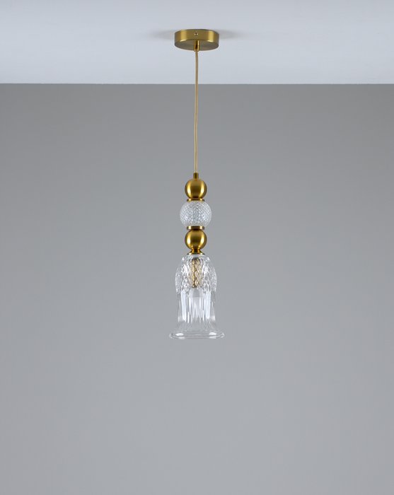 Подвесной светильник Glassy бронзового цвета - лучшие Подвесные светильники в INMYROOM