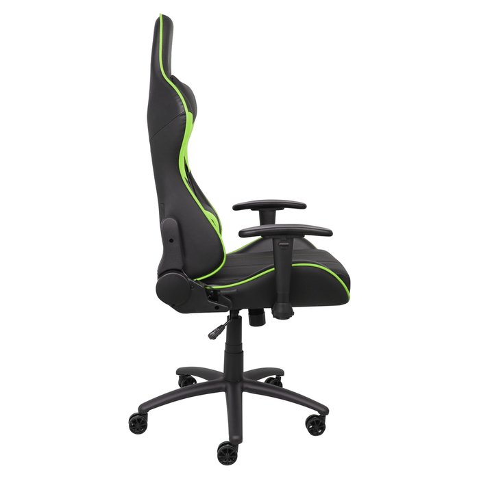 Кресло поворотное Iron черно-салатового цвета - лучшие Офисные кресла в INMYROOM