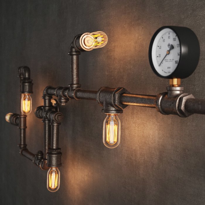 Бра "Tube Sconce" - купить Накладные споты по цене 36091