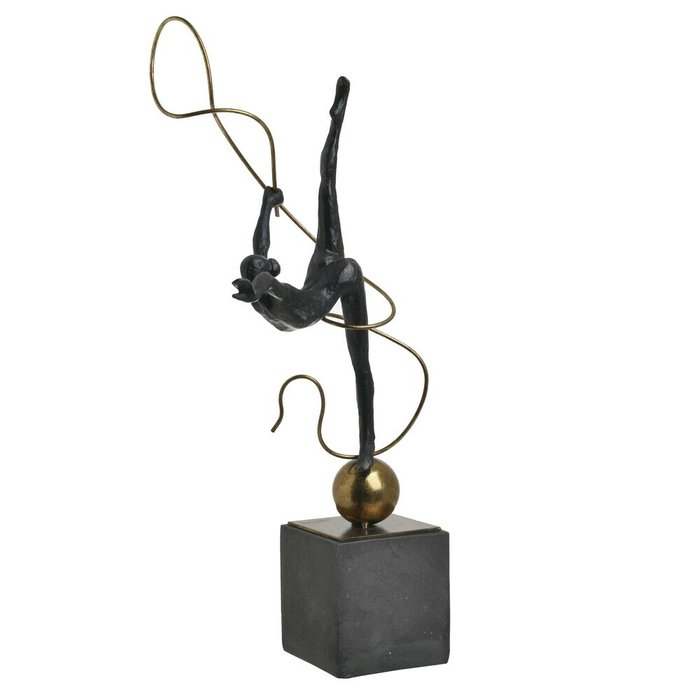 Декор настольный Gymnaste черно-золотого цвета - купить Фигуры и статуэтки по цене 14640.0