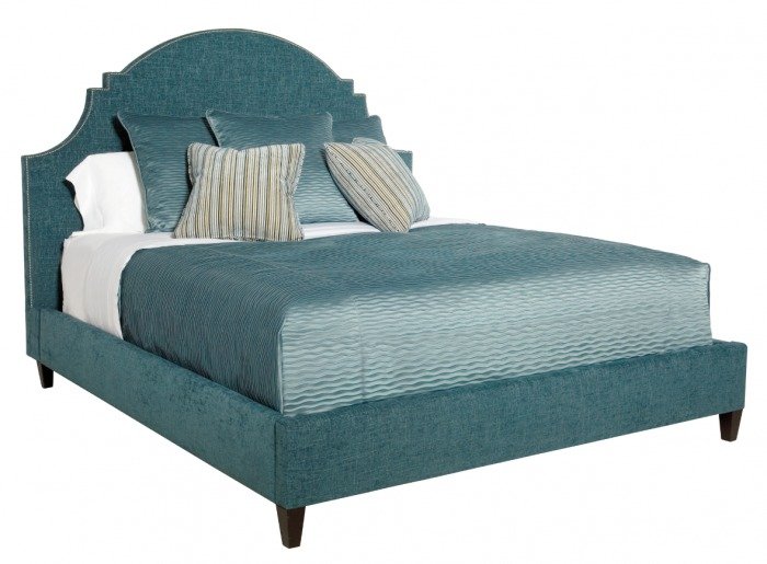 Кровать Lindsey 140х200 зеленого цвета - купить Кровати для спальни по цене 71900.0