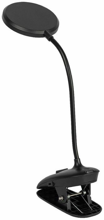 Настольная лампа NLED-513 Б0057210 (пластик, цвет черный) - купить Рабочие лампы по цене 1381.0