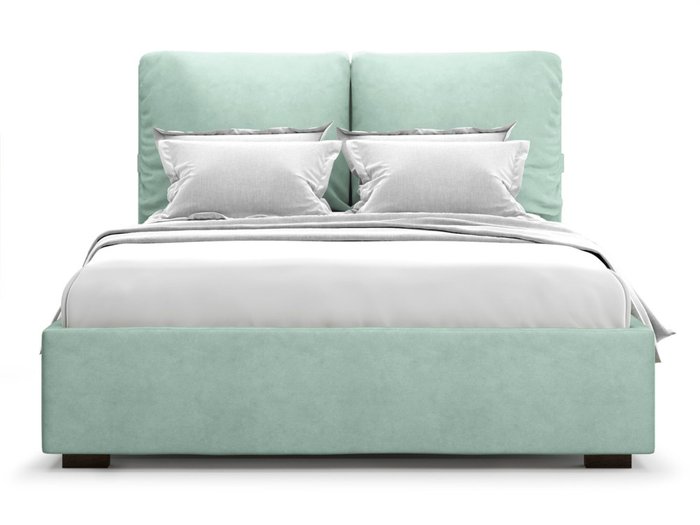 Кровать Trazimeno 140х200 бирюзового цвета с подъемным механизмом  - купить Кровати для спальни по цене 37000.0