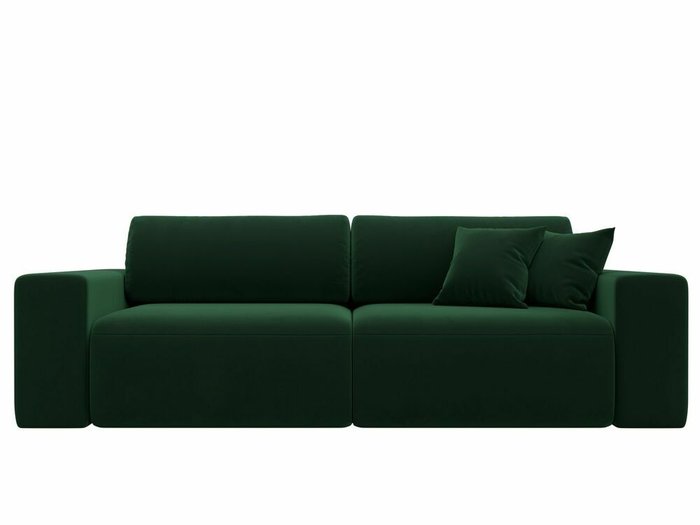 Диван-кровать Лига 036 Классик темно-зеленого цвета - купить Прямые диваны по цене 71999.0