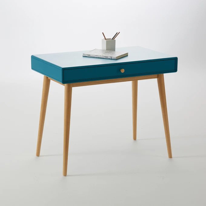 Письменный стол Jimi синего цвета - купить Письменные столы по цене 24049.0