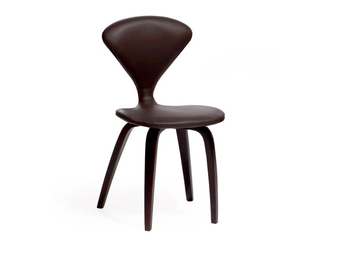 Обеденный стул Apriori NS с обивкой сиденья из натуральной кожи