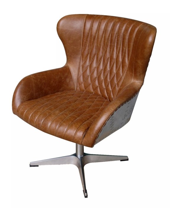 Кресло из кожи Этамп - лучшие Интерьерные кресла в INMYROOM