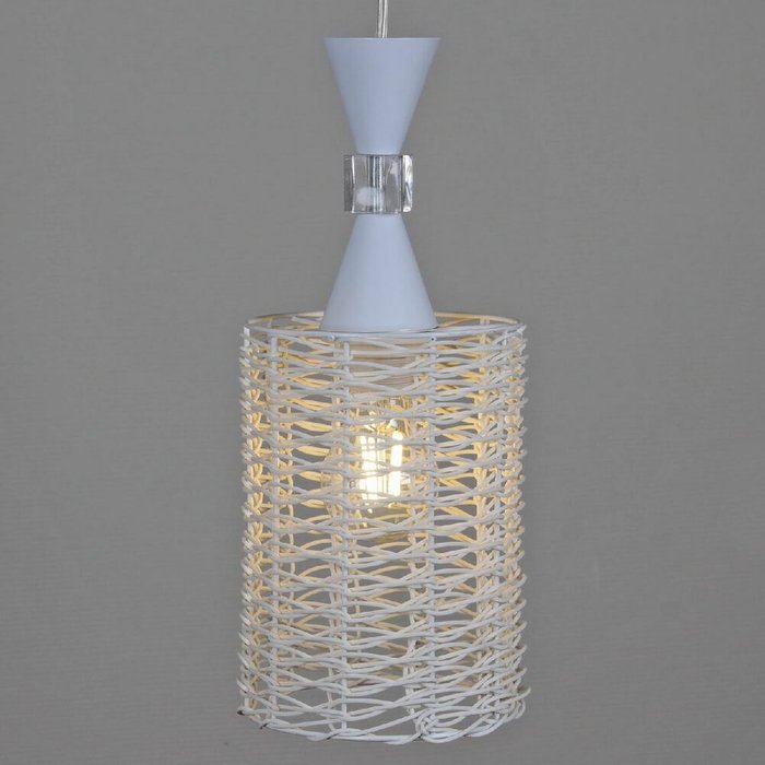 Подвесной светильник 04570-0.4-01 WH (пластик, цвет белый) - лучшие Подвесные светильники в INMYROOM