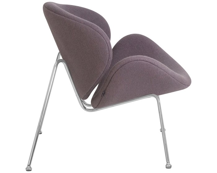 Кресло дизайнерское Emily серого цвета - лучшие Интерьерные кресла в INMYROOM