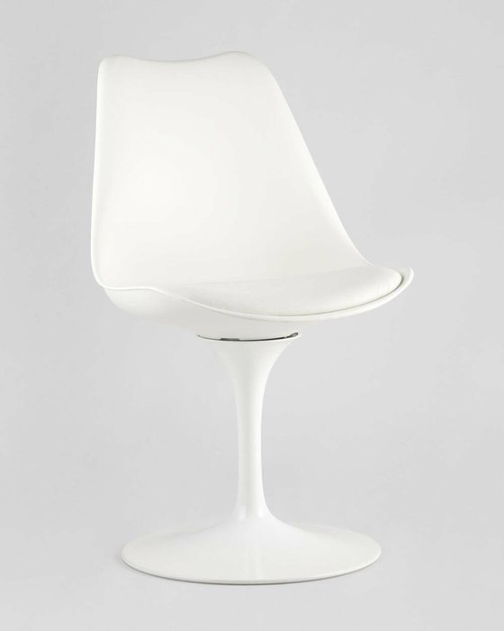 Стул Tulip белого цвета - купить Обеденные стулья по цене 7990.0