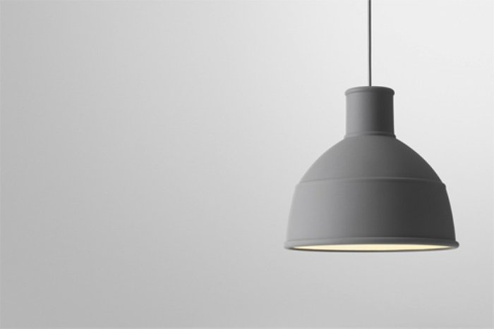 Muuto Светильник подвесной "Unfold pendant grey"