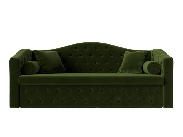 Прямой диван-кровать Мечта зеленого цвета - купить Прямые диваны по цене 48999.0