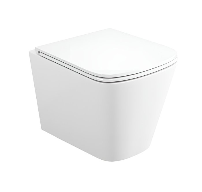 Комплект 3 в 1 инсталляция ece Now 9400412 + Унитаз подвесной BelBagno Due BB3103CHR/SC + кнопка хром - купить Комплекты инсталляции унитазы по цене 49996.0