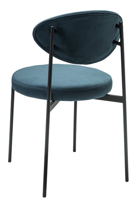 Стул Gawaii Diag синего цвета - лучшие Обеденные стулья в INMYROOM