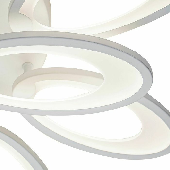 Потолочная люстра Ecla 10242/12LED (акрил, цвет белый) - лучшие Потолочные люстры в INMYROOM Потолочная люстра Ecla 10242/12LED (акрил, цвет белый) - лучшие Потолочные люстры в INMYROOM