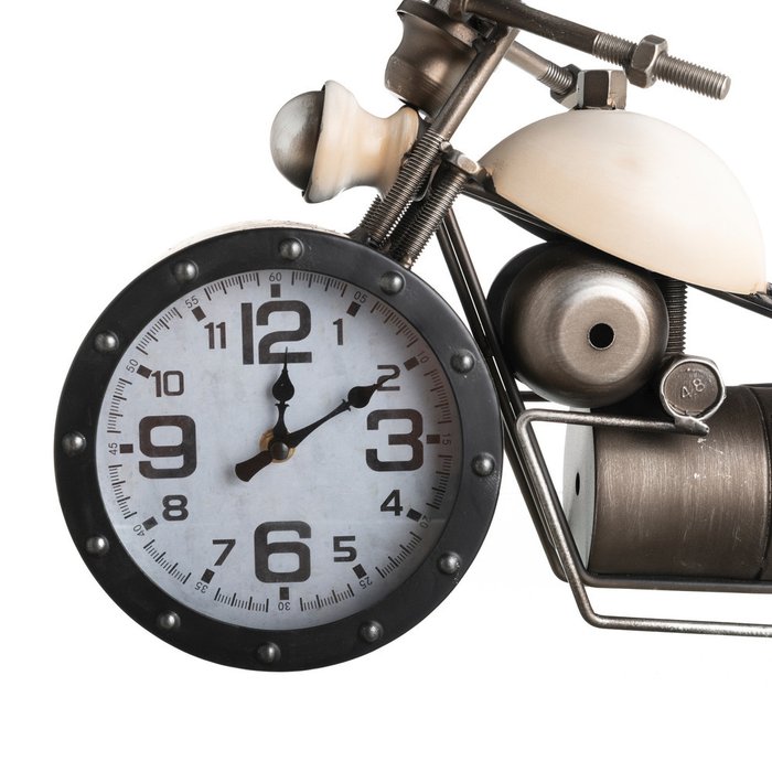 Часы настольные Мотоцикл - лучшие Часы в INMYROOM