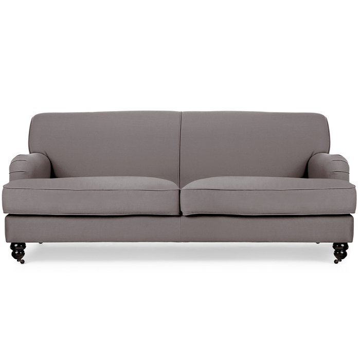 Раскладной диван Orson трехместный серого цвета