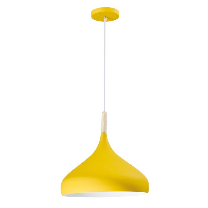 Подвесной светильник Eline желтого цвета - купить Подвесные светильники по цене 4090.0