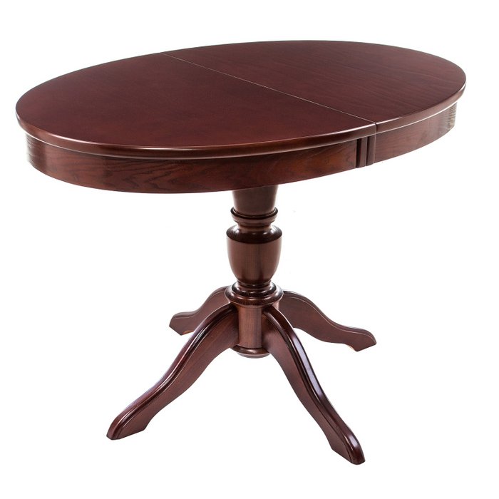 Раздвижной обеденный стол Arno коричневого цвета