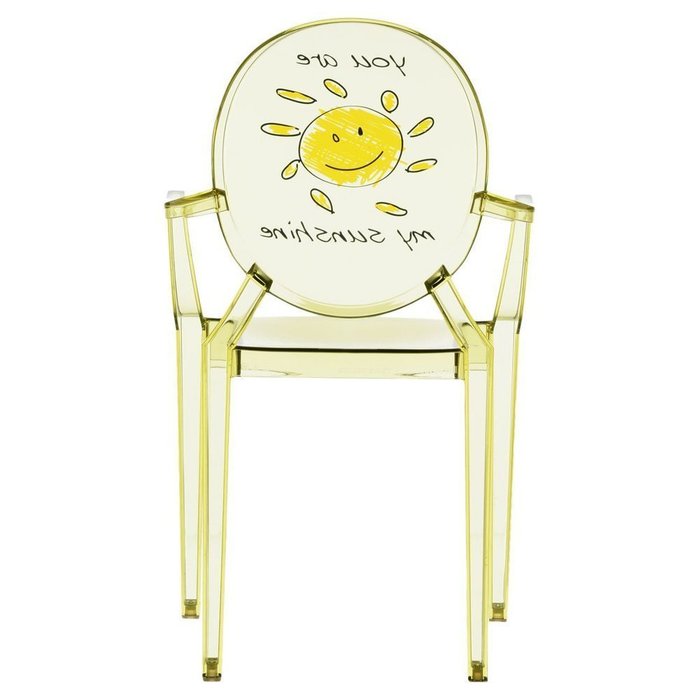 Стул детский Lou Lou Ghost желтого цвета - лучшие Детские стулья в INMYROOM
