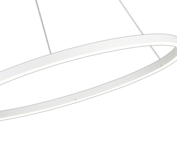 Подвесной светодиодный светильник Тор белого цвета - купить Подвесные светильники по цене 25900.0
